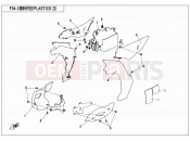 CFMOTO 400 NK (CF400-A [EU4] ) PLASTICS â¢ - F04-3