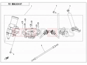 CFMOTO 400 NK (CF400-A [EU4] ) LOCK KIT - F01