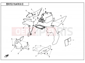 CFMOTO 400 NK (CF400-A [EU4] ) PLASTICS â¢ - F04-3-V2