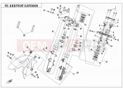 CFMOTO 400 NK (CF400-A [EU4] ) FRONT SUSPENSION - F05