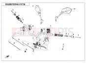 CFMOTO 400 NK (CF400-A [EU4] ) STEERING SYSTEM - F10