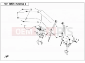 CFMOTO 650 MT (CF650-3) PLASTICSâ  - F04-1