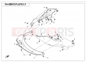 CFMOTO 650 MT (CF650-3) PLASTICSâ£ - F04-4