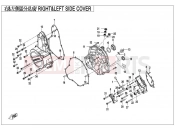 CFMOTO 650 MT (CF650-3C [EU 4] ) RIGHT&LEFT SIDE COVER
