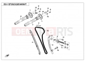 CFMOTO 650 MT (CF650-3C [EU 4] ) CAMSHAFT