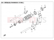 CFMOTO 650 MT (CF650-3C [EU 4] ) TRANSMISSION SYSTEM（1）