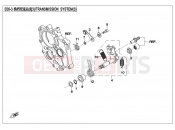 CFMOTO 650 MT (CF650-3C [EU 4] ) TRANSMISSION SYSTEM（3）