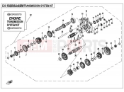 CFMOTO 650 MT (CF650-3C [EU 4] ) TRANSMISSION SYSTEM KIT