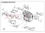 CFMOTO 650 MT (CF650-3C [EU 4] ) ENGINE FITTINGS(FOR PLASTIC LOWER GUARD )