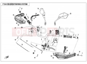 CFMOTO 650 MT (CF650-3C [EU 4] ) STEERING SYSTEM(HAND GUARD)