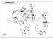 CFMOTO 650 MT (CF650-3C [EU 4] ) FUEL TANK