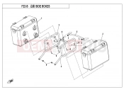 CFMOTO 650 MT (CF650-3C [EU 4] ) SIDE BOXES（ALUMINIUM ALLOY）