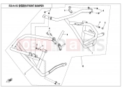 CFMOTO 650 MT (CF650-3C [EU 4] ) FRONT BUMPER(NORMAL)