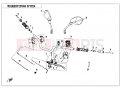 CFMOTO 2017 MOTORCYCLE 650 NK (CF650-7B) STEERING SYSTEM