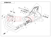CFMOTO 650 NK (CF650-7B [EU4] ) MUFFLER - F02
