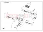 CFMOTO 650 NK (CF650-7B [EU4] ) LIGHTS(LED) - F16-B