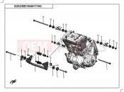 CFMOTO 2019 MOTORCYCLE 650 GT (CF650-8-01) ENGINE FITTINGS