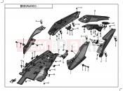 CFMOTO 2019 MOTORCYCLE 650 GT (CF650-8-01) PLASTICS 5