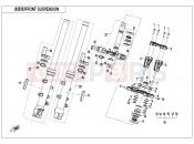 CFMOTO 2019 MOTORCYCLE 650 GT (CF650-8-01) FRONT SUSPENSION