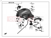 CFMOTO 2019 MOTORCYCLE 650 GT (CF650-8-01) FUEL TANK