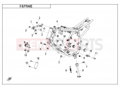 CFMOTO CX-2E (CF650DY) FRAME ASSY - F03