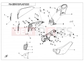 CFMOTO 2022 MOTORCYCLE 700 CL-X (CF700-2 [EU5] ) PLASTICS3 - F04-3