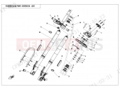 CFMOTO 2022 MOTORCYCLE 700 CL-X (CF700-2 [EU5] ) FRONT SUSPENSION - F05