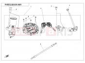 CFMOTO 700 CL-X (CF700-2A [EU5] ) LOCK KIT - F01-B