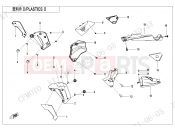 CFMOTO 700 CL-X (CF700-2A [EU5] ) PLASTICS2 - F04-2