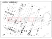 CFMOTO 700 CL-X (CF700-2A [EU5] ) FRONT SUSPENSION - F05