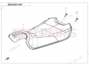 CFMOTO 700 CL-X (CF700-2A [EU5] ) SEAT - F13-1