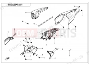 CFMOTO 700 CL-X (CF700-2A [EU5] ) SEAT - F13-2