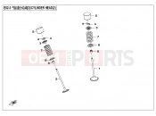 CFMOTO 700 CL-X (CF700-2A [EU5] ) CYLINDER HEAD(2) - E02-3