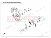 CFMOTO 700 CL-X (CF700-2A [EU5] ) TRANSMISSION SYSTEM(3) - E06-3-V2