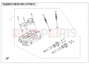 CFMOTO 700 CL-X (CF700-2A [EU5] ) CYLINDER HEAD SYSTEM KIT - E21