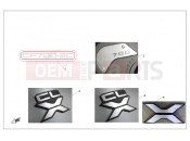 CFMOTO 700 CL-X (CF700-2C [EU5] ) DECAL - F19-1