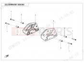 CFMOTO 700 CL-X (CF700-2C [EU5] ) BRACKET  SIDE  BAD - F22