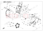 CFMOTO 700 CL-X (CF700-2DH) PLASTICS1 - F04-1