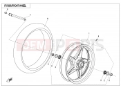 CFMOTO 700 CL-X (CF700-2DH) FRONT WHEEL - F07