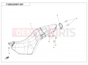 CFMOTO 700 CL-X (CF700-2DH) SEAT - F13