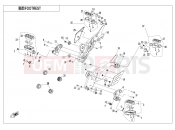 CFMOTO 700 CL-X (CF700-2DH) FOOTREST - F14
