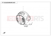 CFMOTO 700 CL-X (CF700-2DH) DASHBOARD - F17