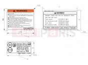 CFMOTO 700 CL-X (CF700-2DH) WARNING DECAL KITS - F19-3