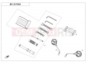 CFMOTO 700 CL-X (CF700-2DH) TOOLS - F20-V1