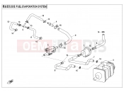 CFMOTO 700 CL-X (CF700-2DH) FUEL VAPORIZATION SYSTEM - F36