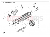 CFMOTO 700 CL-X (CF700-2DH) CLUTCH(SLIPPING CLUTCH ) - E05