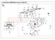 CFMOTO 700 CL-X (CF700-2DH) ENGINE OIL SEAL @^ O-RING SET - E19