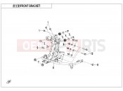 CFMOTO 2025 MOTORCYCLE 700 MT (CF700-9AH) FRONT BRACKET - F03-1