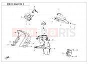 CFMOTO 2025 MOTORCYCLE 700 MT (CF700-9AH) PLASTICS â¡ - F04-02