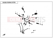 CFMOTO 2025 MOTORCYCLE 700 MT (CF700-9AH) STEERING SYSTEM - F10
